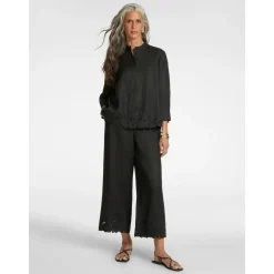 Camisa de Lino con Bordado