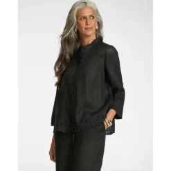 Camisa de Lino con Bordado