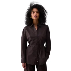Camisa de Popelina de Algodón