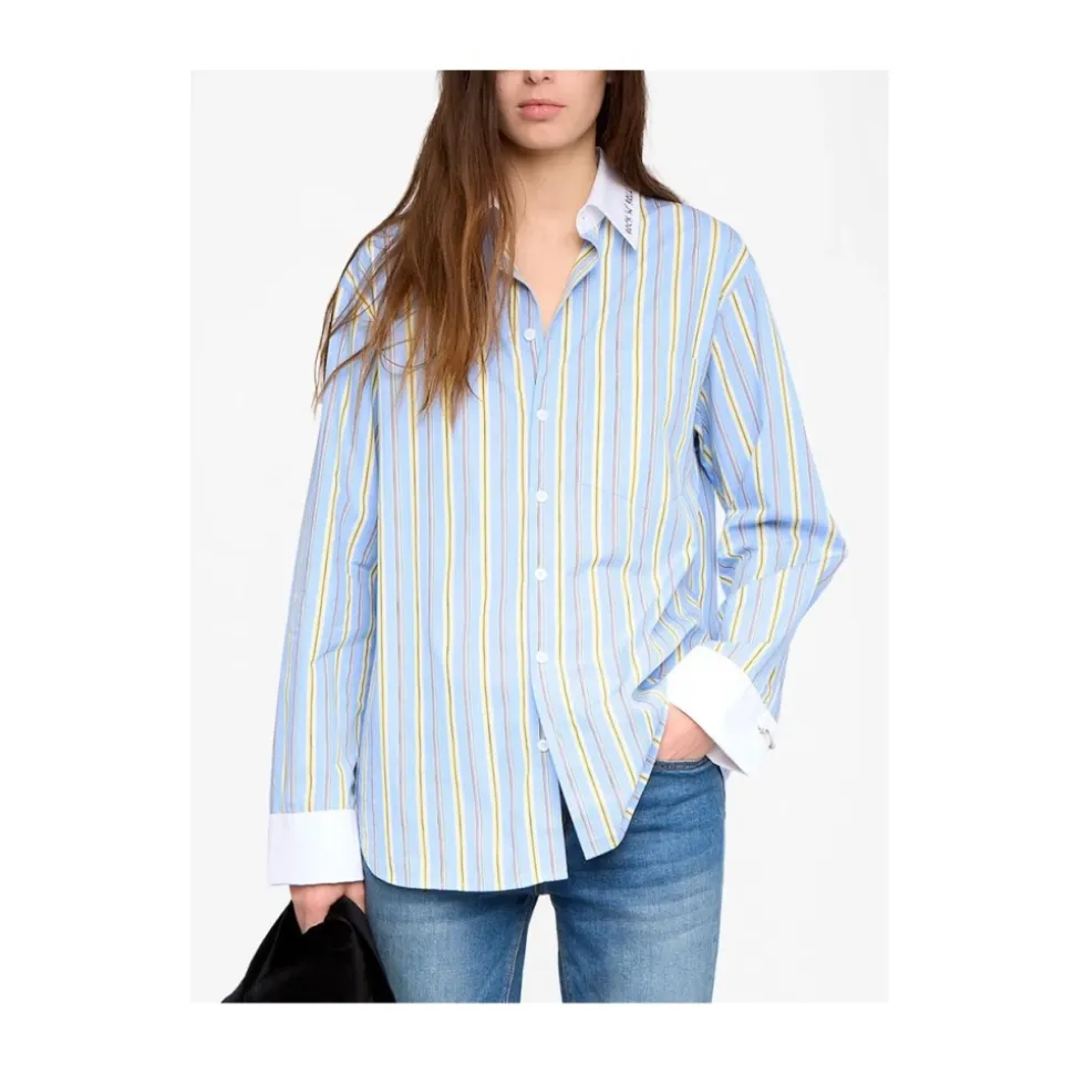 Camisa Oversize a Rayas