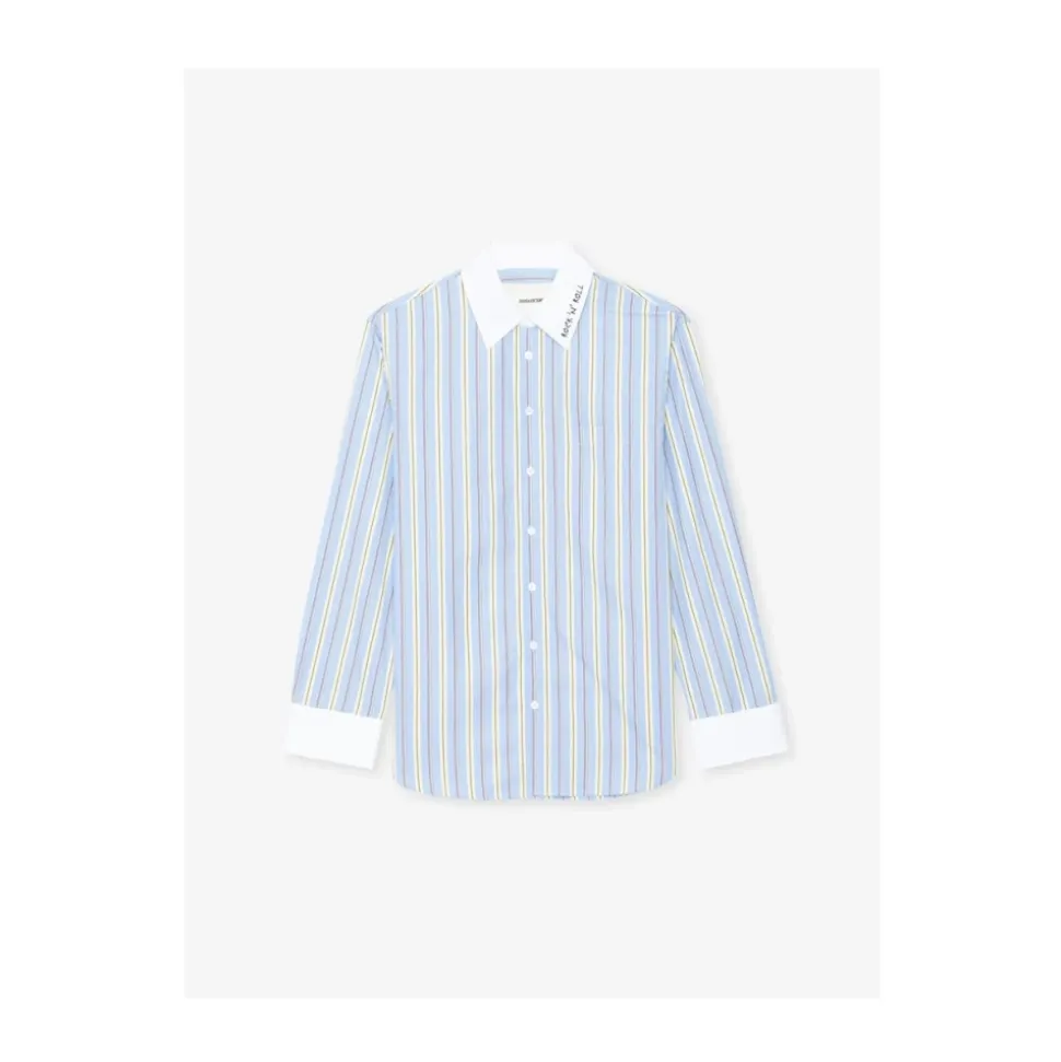 Camisa Oversize a Rayas