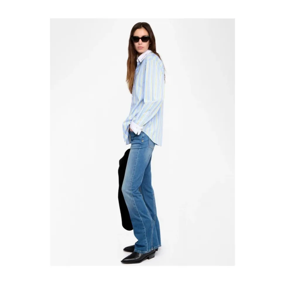 Camisa Oversize a Rayas