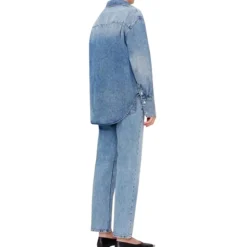 Camisa Oversize con Botones