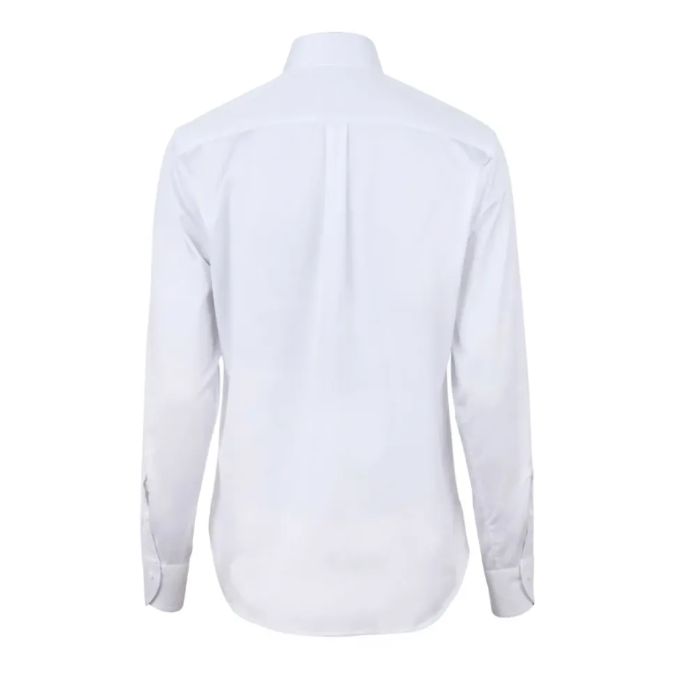 Camisa Oversize con Cuello Clásico