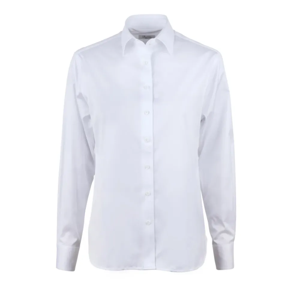 Camisa Oversize con Cuello Clásico