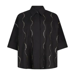 Camisa Ricamo Applicazioni