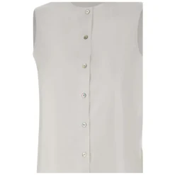 Camisa sin Mangas Oxford