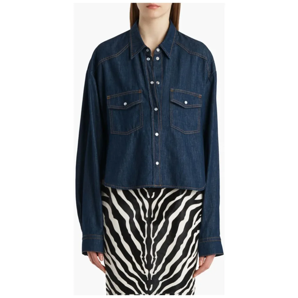 Camisa vaquera oversize