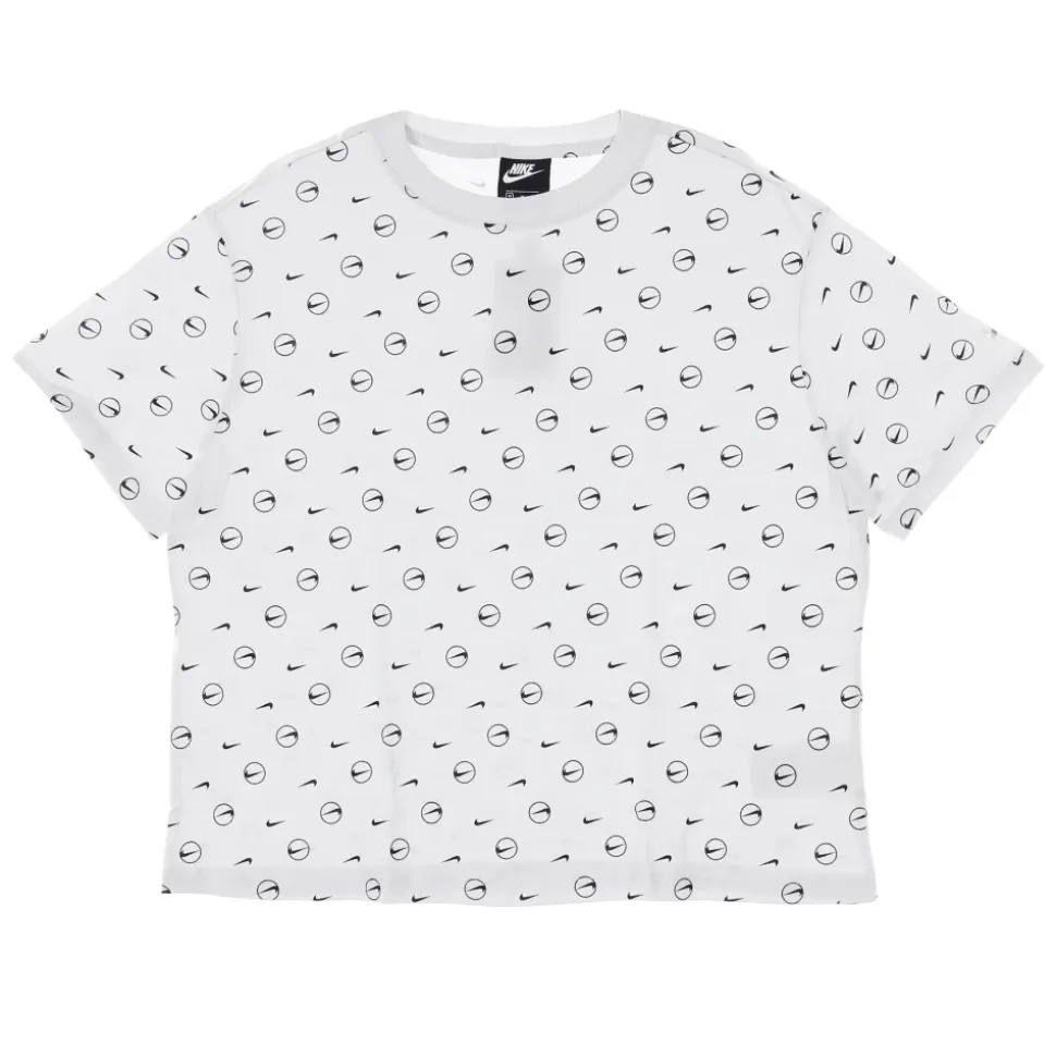 Camiseta Boyfriend con Estampado Total