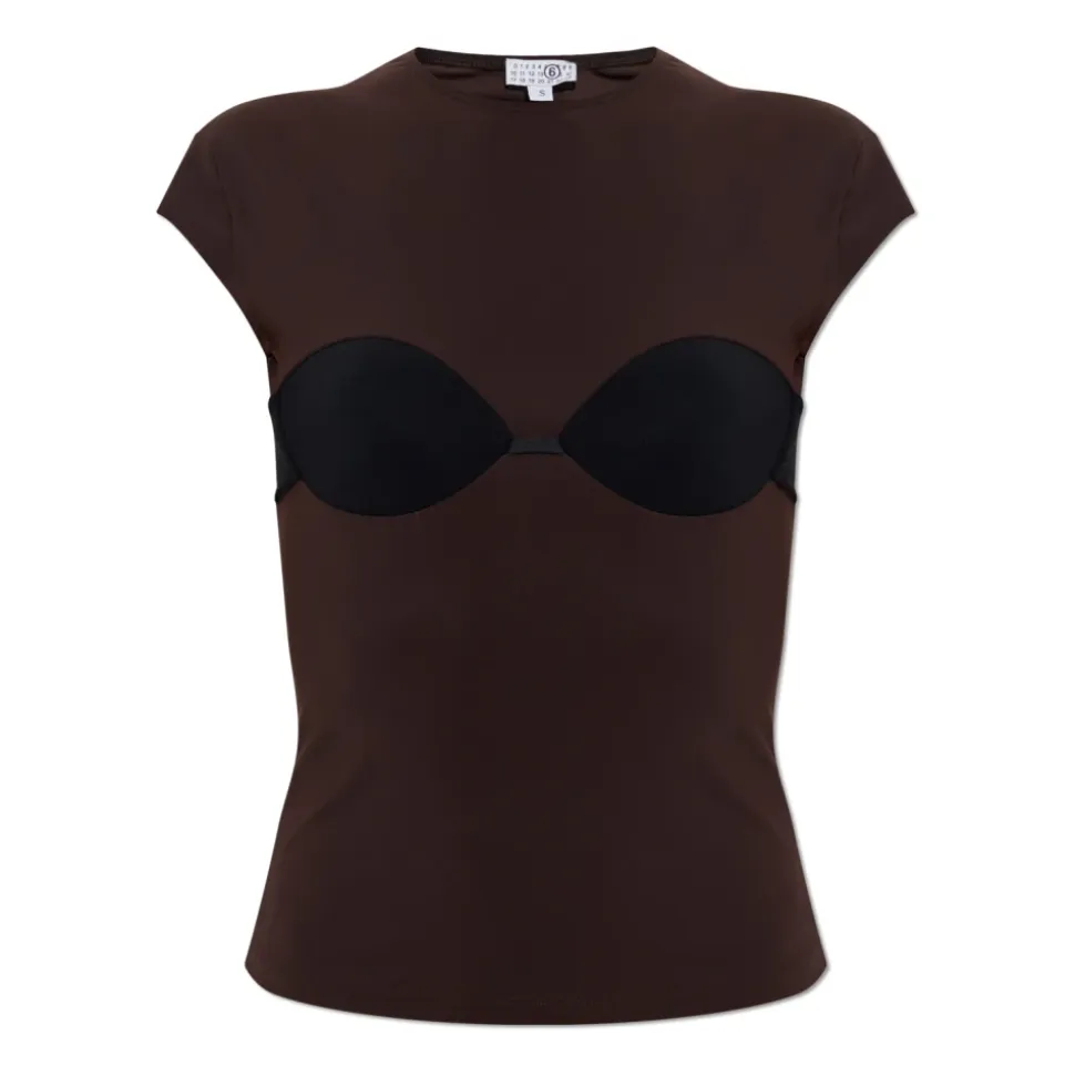 Camiseta Con Copas Rellenas