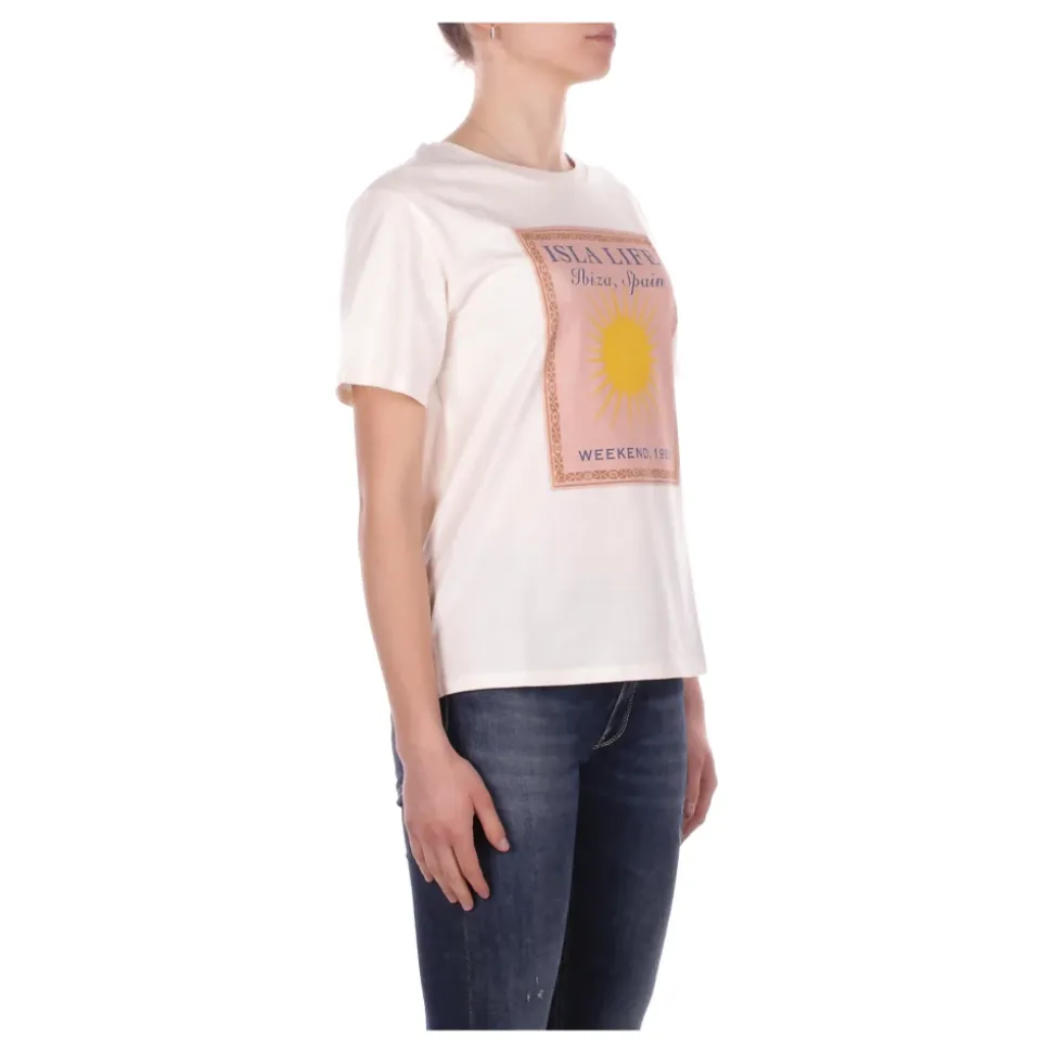 Camiseta con logo frontal
