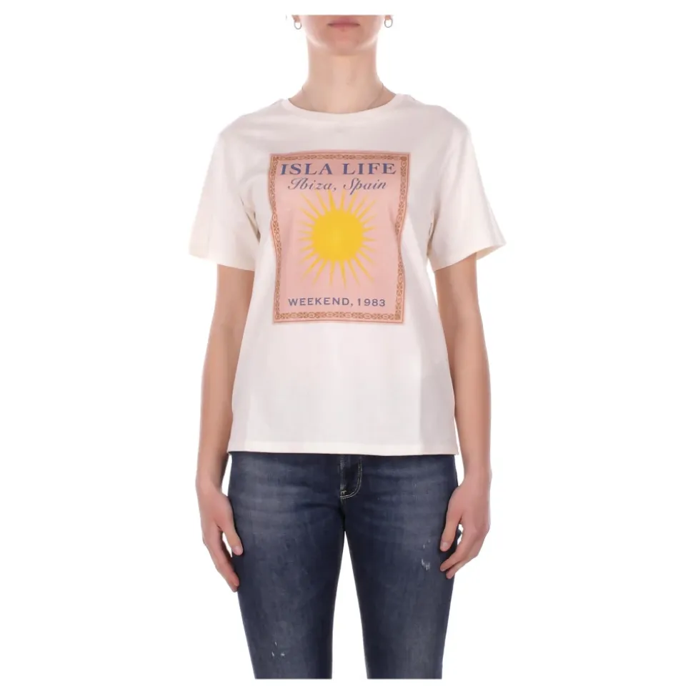 Camiseta con logo frontal
