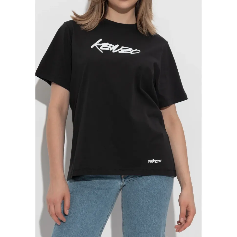 Camiseta con logo impreso