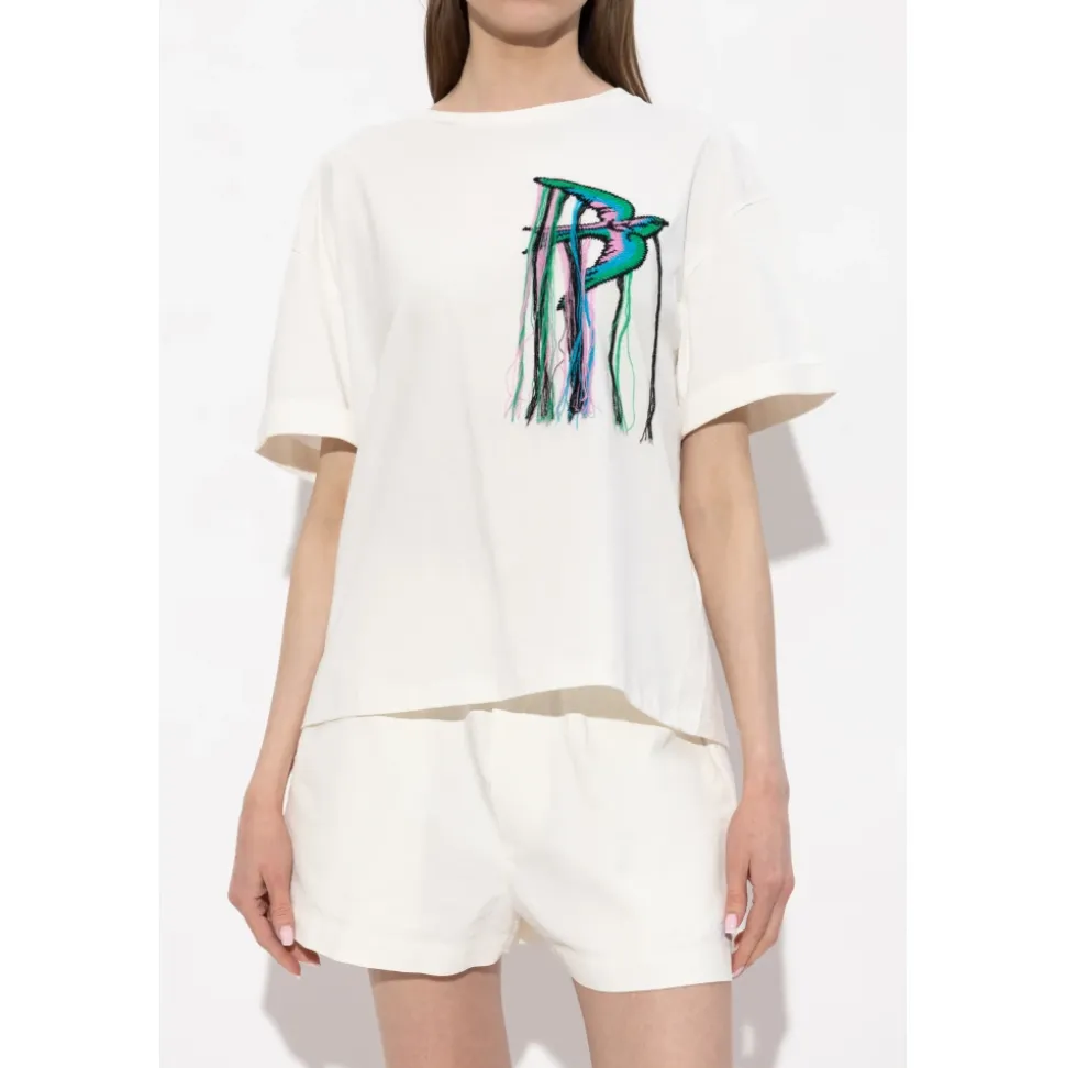 Camiseta con parche