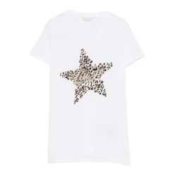 Camiseta de algodón con estampado