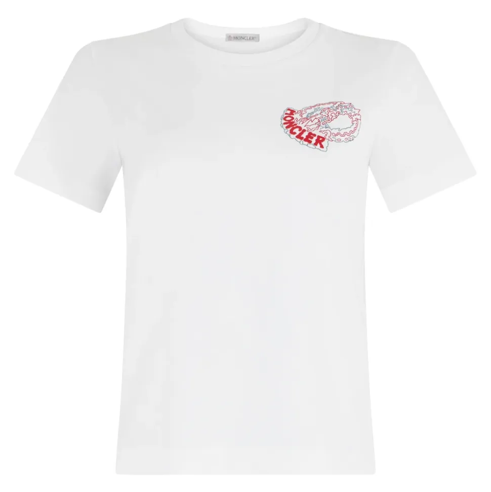 Camiseta de algodón con estampado