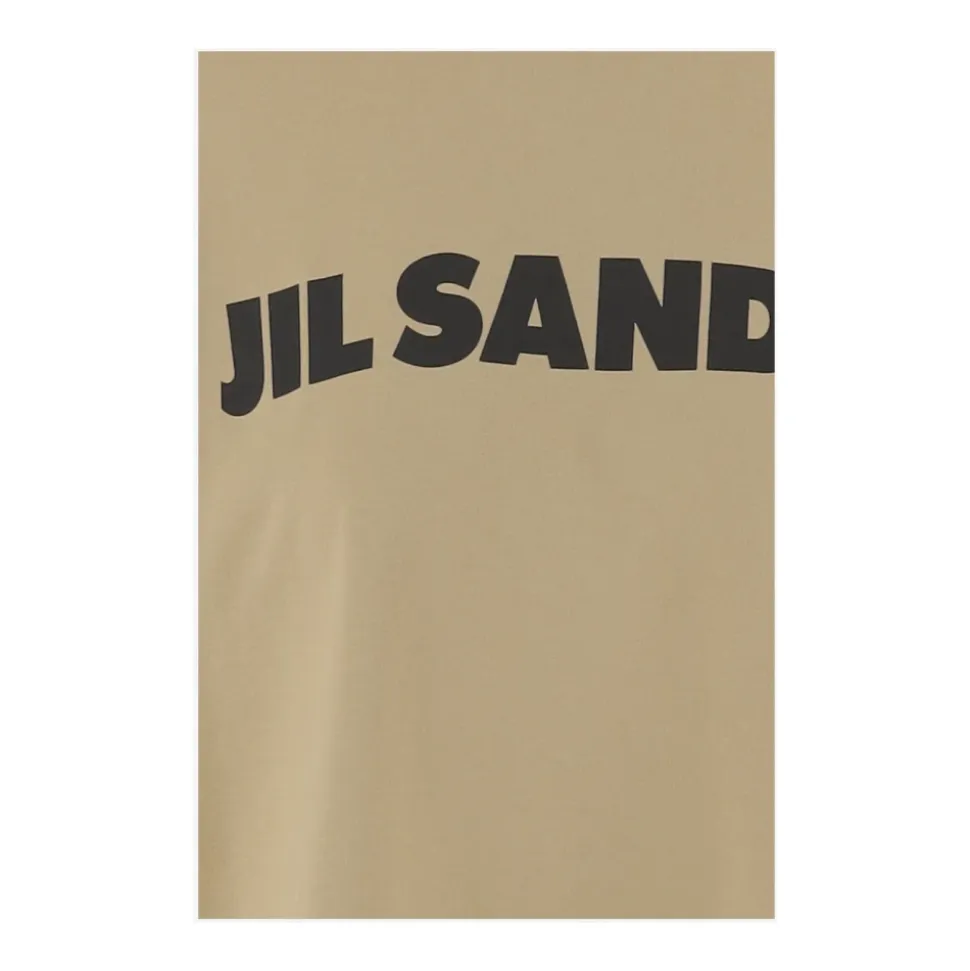 Camiseta de algodón con logo