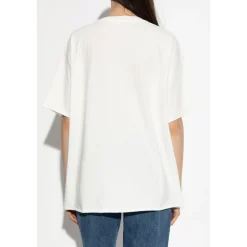 Camiseta de algodón con logo