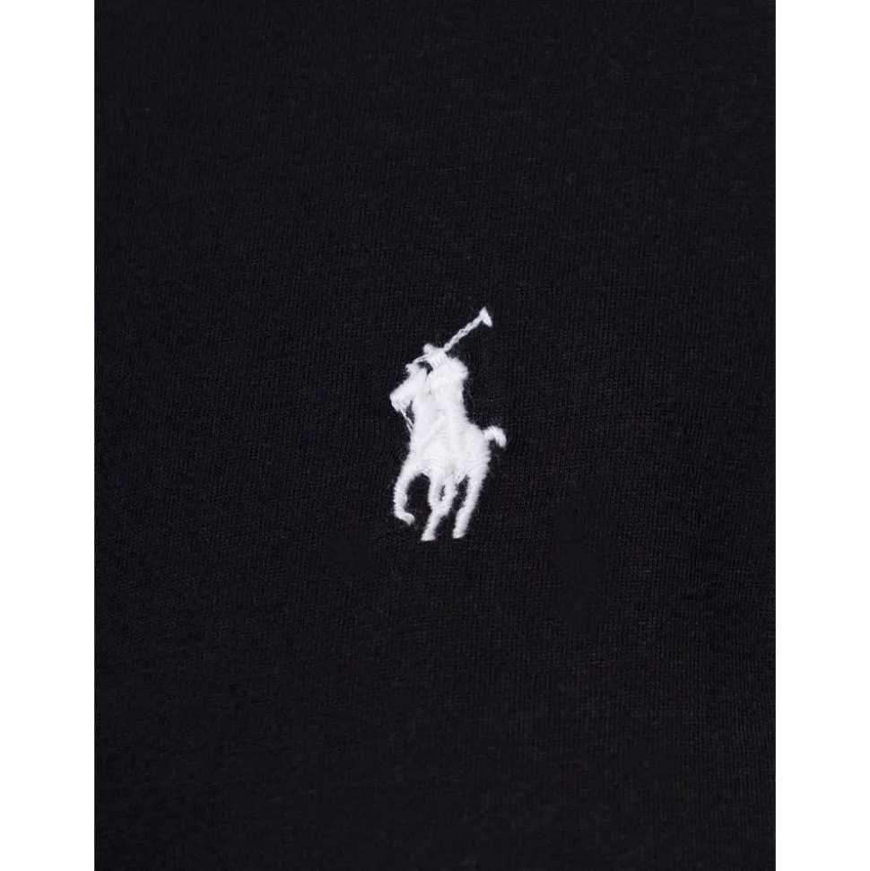 Camiseta de Algodón de Cuello Redondo