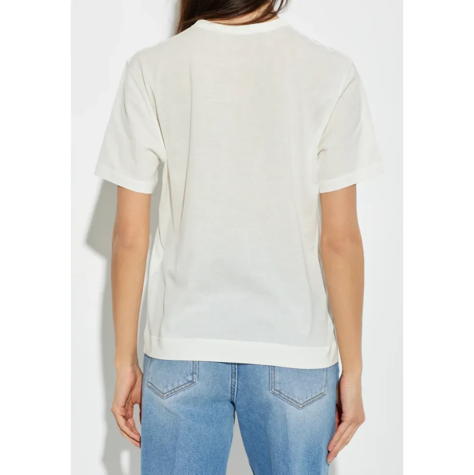 Camiseta de Cuello Redondo de Corte Clásico