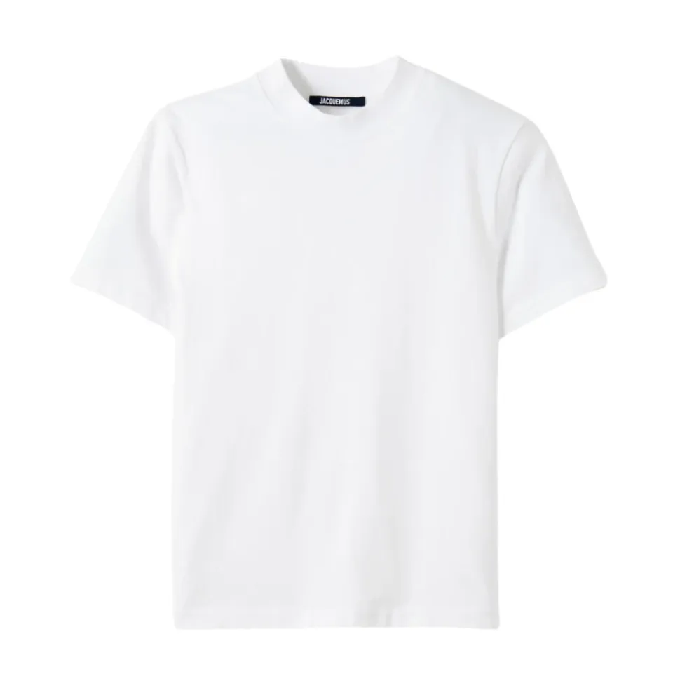 Camiseta de Manga Corta con Cuello Redondo