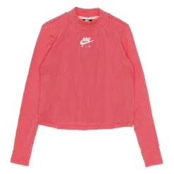 Camiseta de Manga Larga con Textura de Canalé Bicolor