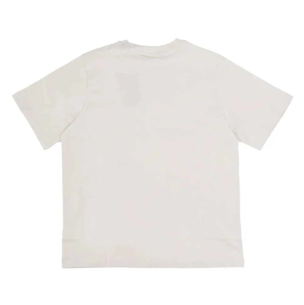 Camiseta deportiva esencial en Marrón/Blanco