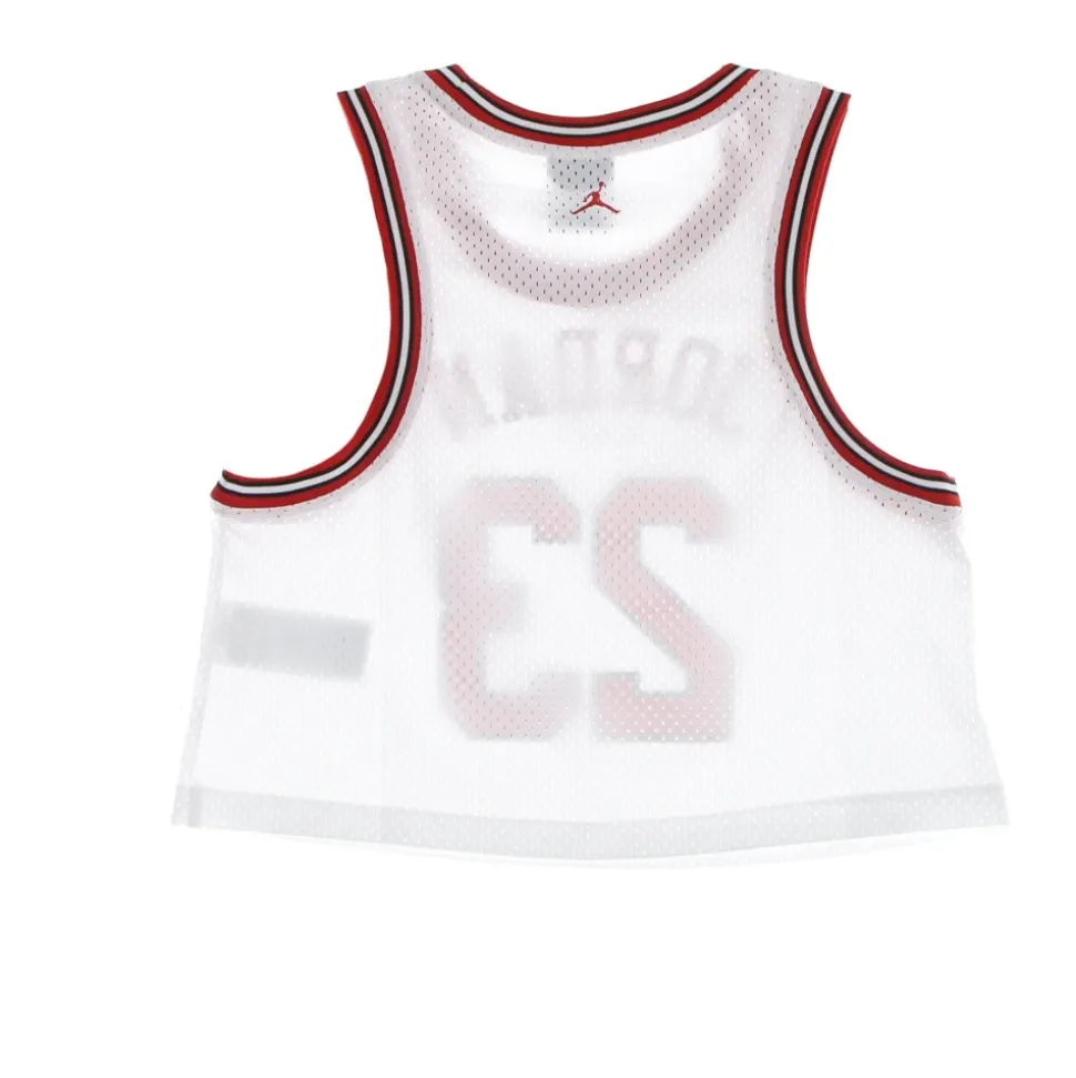 Camiseta de Tirantes de Malla con Cuello Redondo