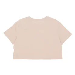 Camiseta Iconic Crop Sanddrift/Blanco