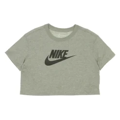 Camiseta Nike Crop Icon Heather/Black