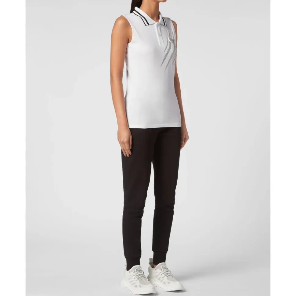 Camiseta Polo Sin Mangas Scratch