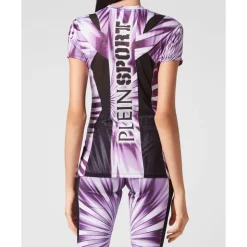 Camiseta Tie-dye Cuello Redondo Manga Corta Scratch