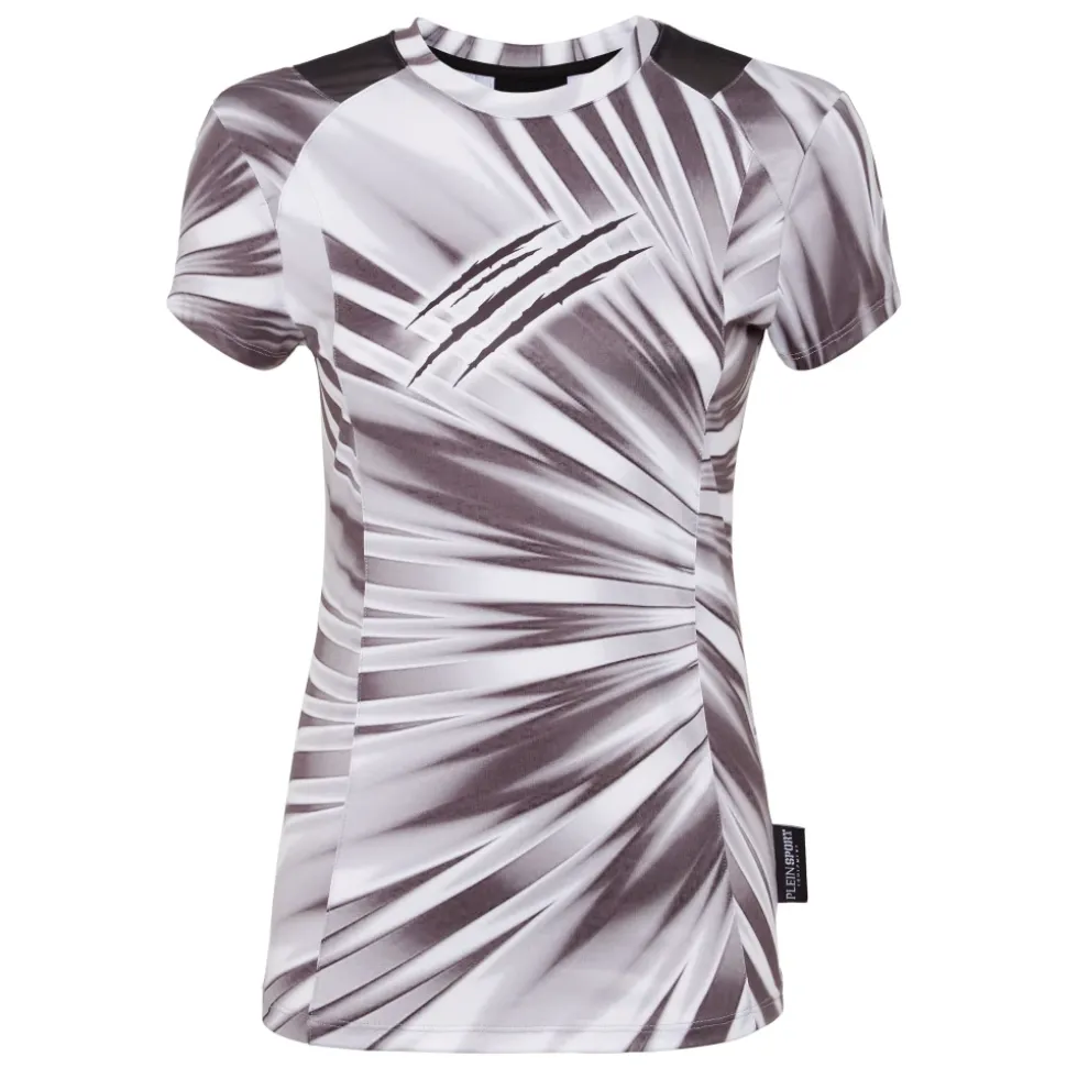 Camiseta Tie-dye Cuello Redondo Manga Corta Scratch