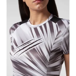 Camiseta Tie-dye Cuello Redondo Manga Corta Scratch