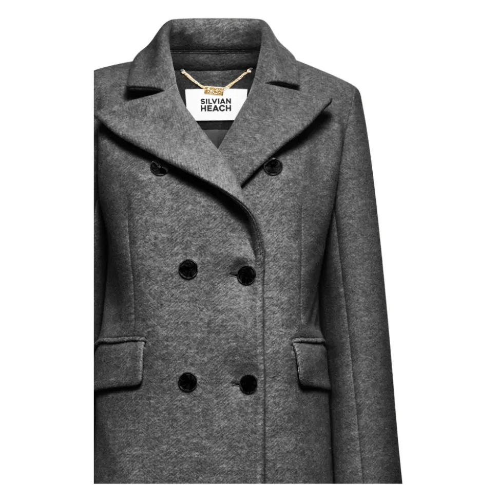 Cappotto doppiopetto lungo