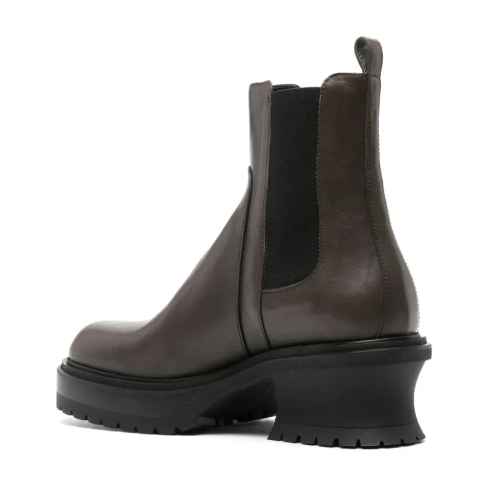 Caro Beat Botines Bajos de Cuero