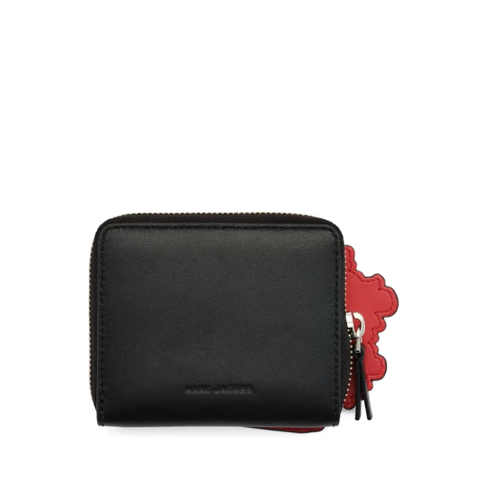 Cartera con parche de palomitas de maíz