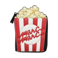 Cartera con parche de palomitas de maíz