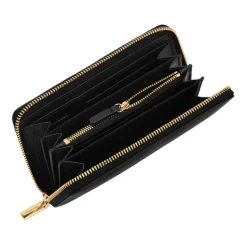 Cartera Metálica Suave con Cremallera Integral