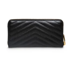 Cassandre Matelassé Zip Around Wallet