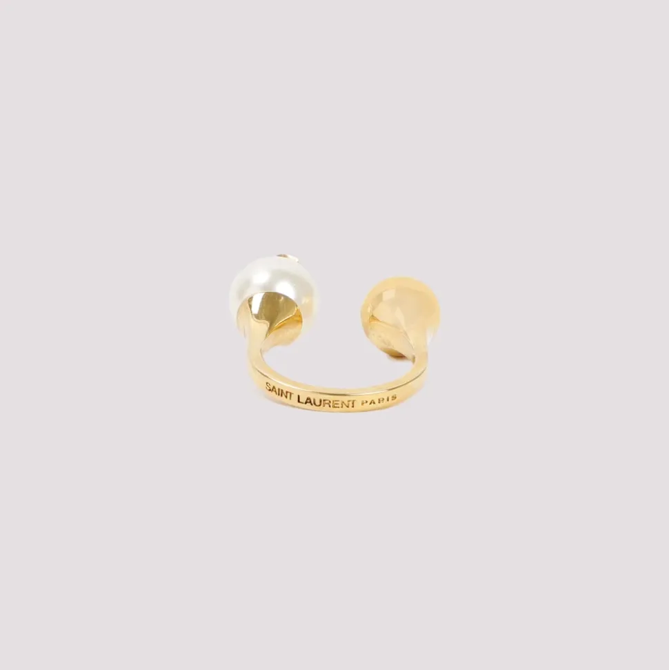 Cassandre Pearl and Ball Ring