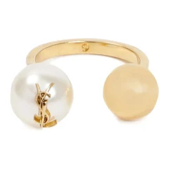 Cassandre Pearl and Ball Ring