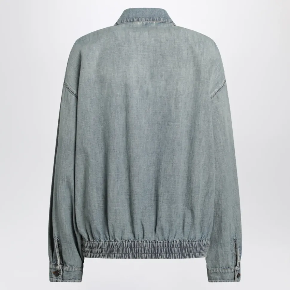 Chambray Blouson Jacket