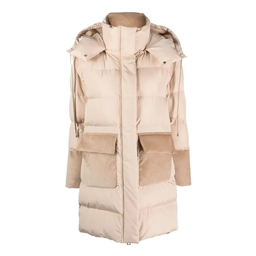 Chaqueta Acolchada Larga