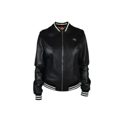 Chaqueta Bomber de Cuero