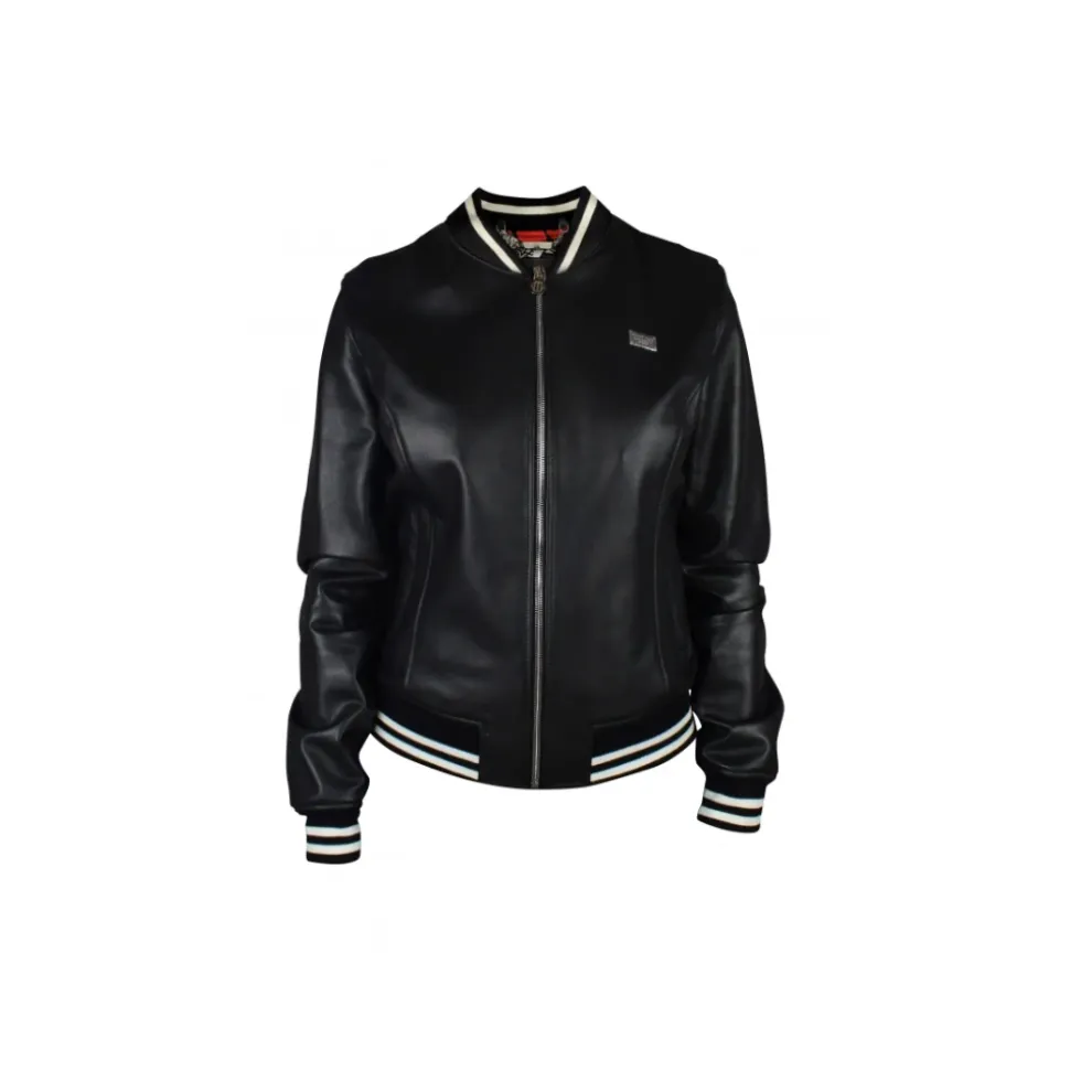 Chaqueta Bomber de Cuero