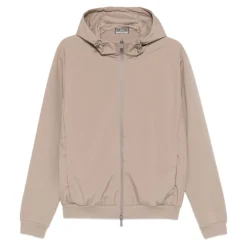 Chaqueta con Capucha y Cremallera de Poliéster