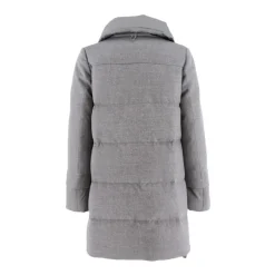 Chaqueta con Cuello Ajustable y Cremallera Metálica