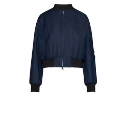Chaqueta Corta con Cremallera Frontal
