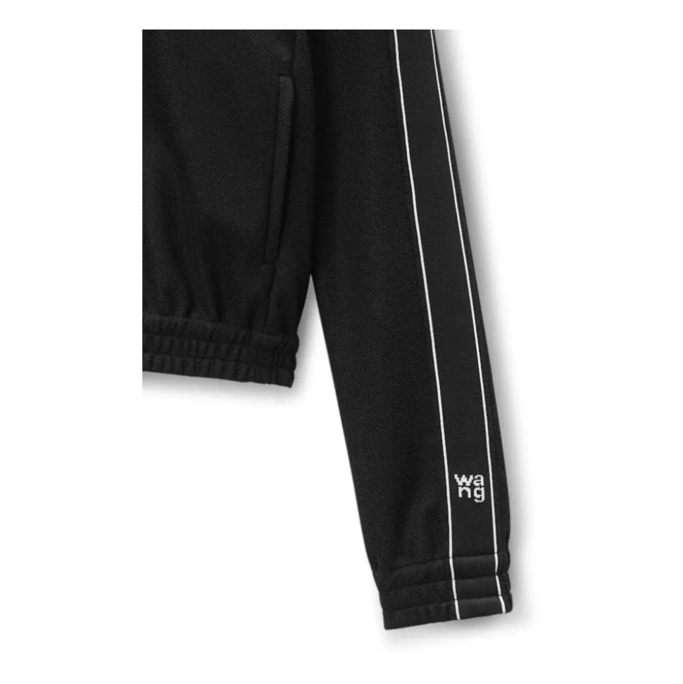 Chaqueta Corta Deportiva con Cinta de Logo